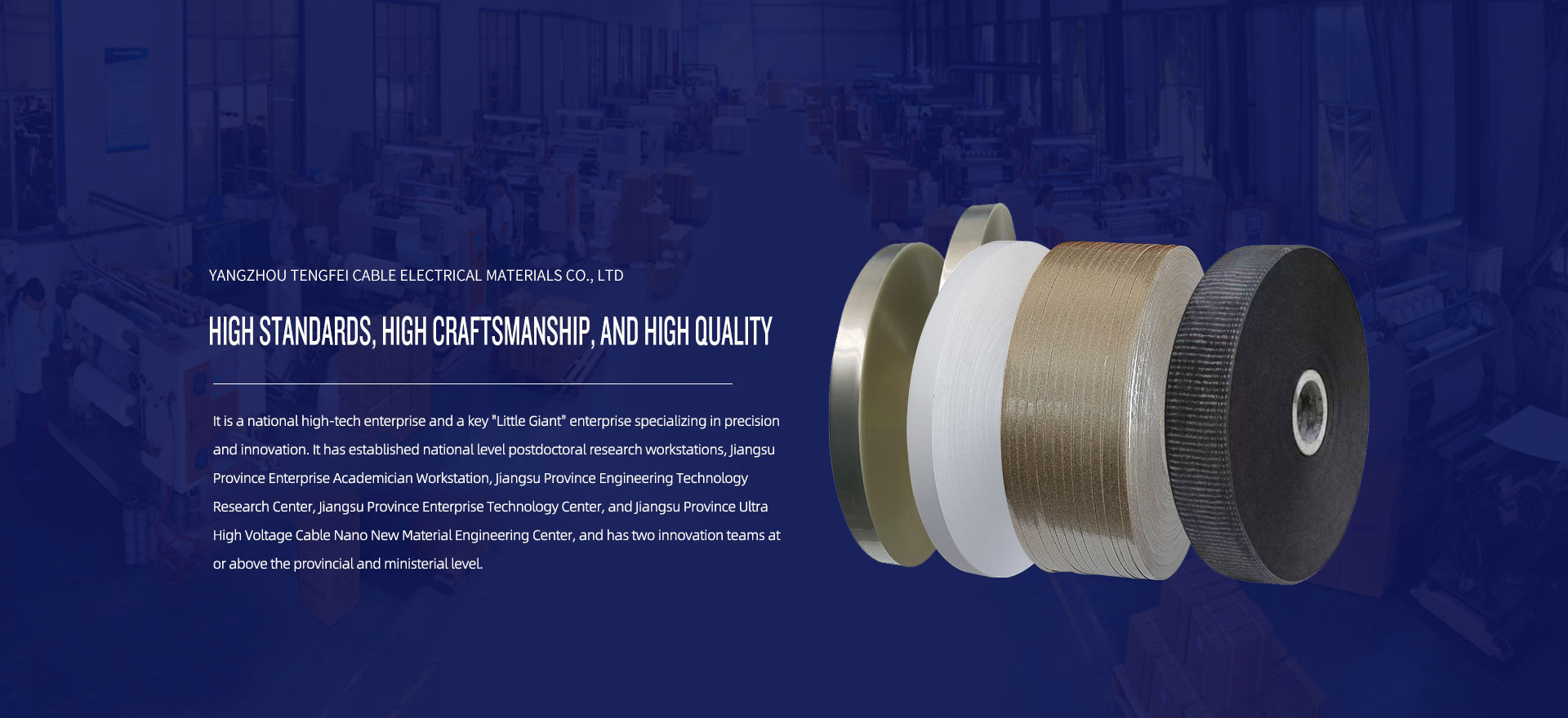 Yangzhou Tengfei Cable Electrical Materials Co., Ltd